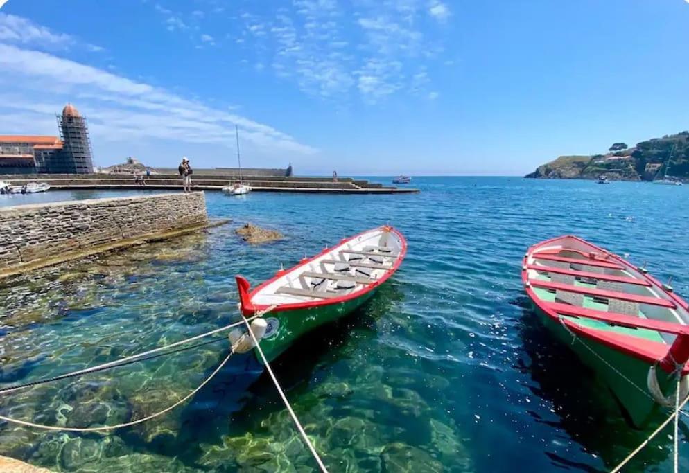 Collioure Fisherman'S House Apartment With Garden ภายนอก รูปภาพ